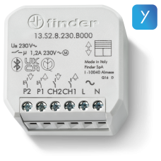 13.S2.8.230.B000 Electronic Bluetooth Multi-function actuator 230V AC (50/60 Hz), 2NO 6A 13.S2.8.230.B000 Electronic Bluetooth Multi-function actuator 230V AC (50/60 Hz), 2NO 6A