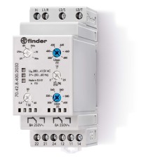 70.42.8.400.2032 Monitoring relays 3phase+N 2CO, 400V AC, 2CO, 8А, Finder