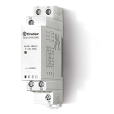 70.61.8.400.0000 phase control relay, 208-480V AC (50/60 Hz), 1CO, 6А, Finder