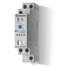 80.01.0.240.0000 Modular timer Multi-function (AI, DI, SW, BE, CE, DE), 12...240V AC/DC, 1CO, 16 A, Finder