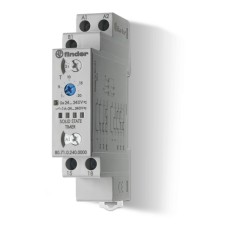 80.71.0.240.0000 Modular timer Multi-function (AI, DI, SW, BE, CE, DE), 24...240 VAC/DC, 1NO, 1A, Finder