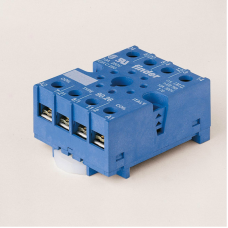 90.26SMA Socket 8PIN with metal holder 090.33 for relay type 60.12, Finder