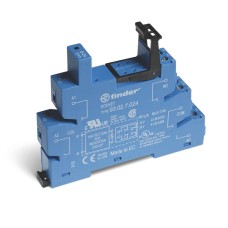 93.02.0.024 Sockets for 41.61 series relays 24V AC/DC, Finder