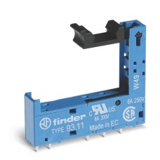 93.11 Sockets for 34.51, 34.81 series relays, Finder