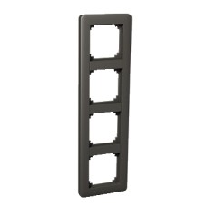 WDE003304 Rėmelis keturgubas, antracito spalvos, Exxact Primo