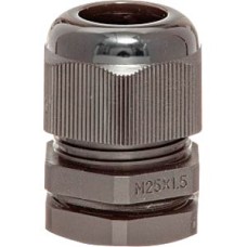Cable gland M25x1.5 HP-Eco IP67, Ø9-17mm, with locknut