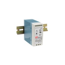 DRA-60-24 Power supply 24VDC 2.5A, controlled, DIN rail mount, MEAN WELL