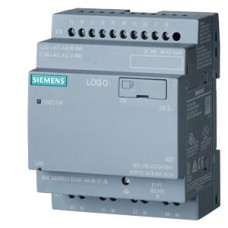 6ED1052-2CC08-0BA1 LOGO! 24CEo, logic module, without display, power supply / I/O: 24 V/24 V/24 V trans., 8 DI (4 AI)/4 DO