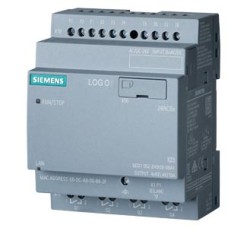 6ED1052-2HB08-0BA2 LOGO! 24RCEO (AC), logic module, power supply / I/O: 24 V DC/24 V AC/relay, 8 DI/4 DO, without display