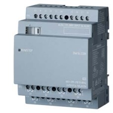 6ED1055-1FB10-0BA2 LOGO! DM16 230R expansion module, PS/I/O: 230V/230V/relay, 4 MW, 8 DI/8 DO for LOGO! 8