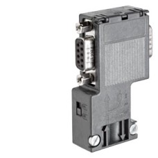 6ES7972-0BB12-0XA0 SIMATIC DP, Connection plug for PROFIBUS up to 12 Mbit/s 90° cable outlet, 15.8x 64x 35.6 mm (WxHxD), terminating resistor with isolating function, With PG receptacle