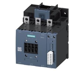 3RT1055-6PP35 power contactor 75 kW, 3-pole, 200-277V AC/DC, auxiliary contacts: 1NO+1NC