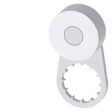 3SE5000-0AA22 twist lever for position switch 3SE52 Metal lever, Form A 21 mm long Stainless steel roller 19 mm according to EN 50047