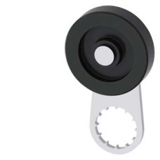 3SE5000-0AA26 twist lever for position switch 3SE51/52 Metal lever, 30 mm long with Plastic roller 30 mm Roller can be mounted on cover Rotated by 180° Rear of lever mountable