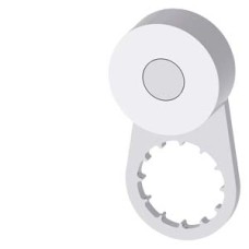3SE5000-0AA32 twist lever for position switch 3SE52 Stainless steel lever 21 mm long Form A with stainless steel roller 19 mm according to EN 50047