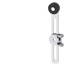 3SE5000-0AA50 Adjustable-length Twist lever for position switch 3SE51/52 Metal lever 100 mm long Plastic roller 19 mm
