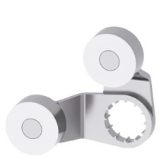 3SE5000-0AT04 Fork lever for position switch 3SE51 2 x lever made of stainless steel with one stainlesl steel roller 19 mm each for actuator head 3SE5000-0AT10 3SE5000-0AT04 Fork lever for position switch 3SE51 2 x lever made of stainless steel with one stainlesl steel roller 19 mm each for actuator head 3SE5000-0AT10