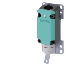 3SE5115-0CA00-1AD0 basic switch for position switch 3SE51 metal enclosure 40 mm according to EN 50041 with plug 6+PE (3SY3131) acc. to EN 43651, 1 NO/1 NC quick action contacts
