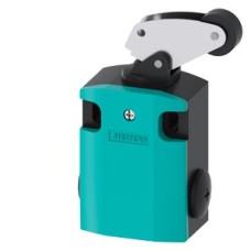 3SE5122-0PF01 Position switch Metal enclosure 56 mm wide Device connection 3x (M20x 1.5) 2 NO/1 NC slow-action contacts Angular roller lever, metal lever and plastic roller 22 mm