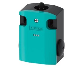 3SE5122-1LA00 Basic switch for position switch 3SE51 Metal enclosure 56 mm wide Device connection 3 x (M20 x 1.5) 1 NO/2 NC quick action contacts with 2 LEDs, yellow/green, 24 V DC without actuator head