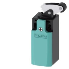 3SE5212-0CF10 Position switch Metal enclosure according to EN 50047, 31 mm Device connection 1 x (M20 x 1.5) 1 NO/1 NC quick action contacts Angular roller lever with plastic roller 13 mm