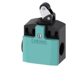 3SE5242-0BE10 position switch plastic enclosure 50 mm, device connection 2 x (M20 x 1.5) 1 NO/1 NC slow-action contacts, roller lever with plastic roller 13 mm