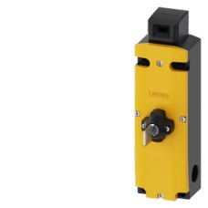 3SE5322-0SE21 safety position switch with guard lock locking force 1300 N 5 approach directions spring-locked auxiliary release with lock magnet voltage 24 V DC monitoring actuator 2 NC/1 NO