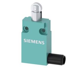 3SE5413-0CD20-1EB1 Position switch in compact design 30 mm wide with connector plug M12 Snap-action contacts 1 NO+1 NC with roller plunger
