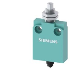 3SE5423-0CC21-1EA2 Position switch in compact design 40 mm wide with connection cable 2 m Snap-action contacts 1 NO+1 NC Rounded plunger with central mounting
