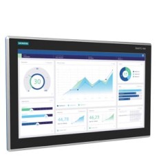 6AV2128-3XB40-0AX0 SIMATIC HMI MTP2200 Unified Comfort Panel hygienic, IP69, stainless steel, hygienic design, 21.5" widescreen TFT display, 16 million colors, touch operation, blue FDA-compliant gasket