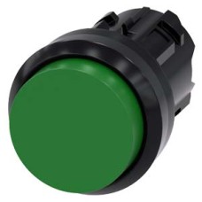 3SU1000-0BB40-0AA0 Pushbutton, 22 mm, round, plastic, green, pushbutton, raised, momentary contact type 3SU1000-0BB40-0AA0 Pushbutton, 22 mm, round, plastic, green, pushbutton, raised, momentary contact type