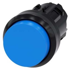 3SU1000-0BB50-0AA0 Pushbutton, 22 mm, round, plastic, blue, pushbutton, raised, momentary contact type 3SU1000-0BB50-0AA0 Pushbutton, 22 mm, round, plastic, blue, pushbutton, raised, momentary contact type