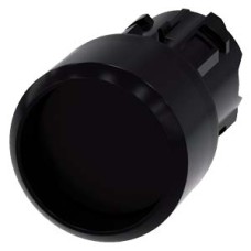 3SU1000-0CB10-0AA0 Pushbutton, 22 mm, round, plastic, black, Front ring, raised momentary contact type 3SU1000-0CB10-0AA0 Pushbutton, 22 mm, round, plastic, black, Front ring, raised momentary contact type