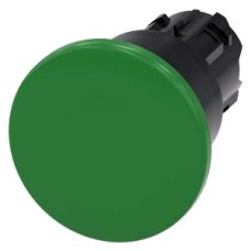 3SU1000-1BA40-0AA0 Mushroom pushbutton, 22 mm, round, plastic, green, 40 mm, latching, Pull-to-unlatch mechanism 3SU1000-1BA40-0AA0 Mushroom pushbutton, 22 mm, round, plastic, green, 40 mm, latching, Pull-to-unlatch mechanism