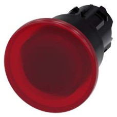 3SU1001-1BA20-0AA0 Illuminated mushroom pushbutton, 22 mm, round, plastic, red, 40 mm, latching, Pull-to-unlatch mechanism 3SU1001-1BA20-0AA0 Illuminated mushroom pushbutton, 22 mm, round, plastic, red, 40 mm, latching, Pull-to-unlatch mechanism