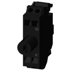 3SU1401-2BF50-3AA0 lemputės modulis LED mėlynas 230 V AC mygtukui, spyruoklinis gnybtas  