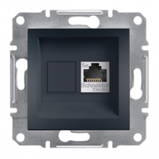 EPH4300171 Asfora - single Data socket - RJ45 cat.5e UTP anthracite