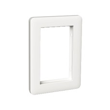 WDE002100 Rėmelis viengubas, baltas, Exxact Primo