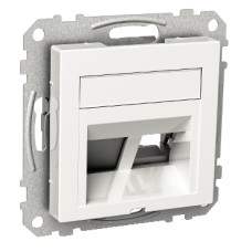 WDE002436 Modulinis kištukas, baltas, Exxact LexCom