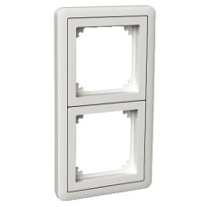 WDE002802 Rėmelis dvigubas, baltas, Exxact Combi