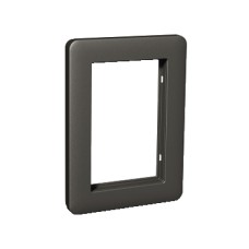 WDE003100 Rėmelis, 1 eilės, antracito spalvos, Exxact Primo