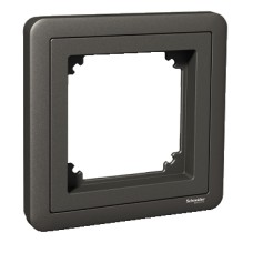 WDE003801 Rėmelis, viengubas, antracito spalvos, Exxact Combi