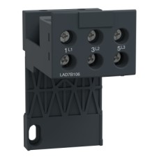 LAD7B106 Adapter terminal block, TeSys LRD, for separate mounting of LRD01-D35 LR3D01-D35