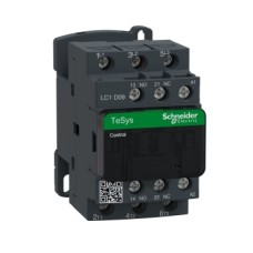 LC1D18V7 Contactor, TeSys Deca, 3P(3NO), AC-3/AC-3e, <=440V, 18A, 400V AC 50/60Hz coil, screw clamp terminals