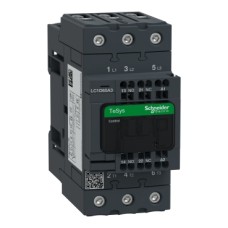 LC1D65A3P7 Contactor, TeSys Deca, 3P(3 NO), AC-3/AC-3e, <=400V, 65A, 230V AC 50/60Hz coil, spring terminals