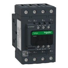 LC1DT60AB7 TeSys D contactor - 4P(4 NO) - AC-1 - <= 440 V 60 A - 24 V AC 50/60 Hz coil