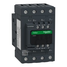 LC1DT60AF7 LTeSys D contactor - 4P(4 NO) - AC-1 - <= 440 V 60 A - 110 V AC 50/60 Hz coil
