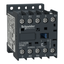 LC1K09008M7 Contactor, TeSys K, 4P(2NO+2NC), AC-1, 440V 20A, 220-230V AC