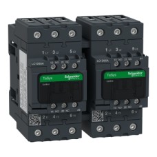 LC2D65AP7 Reversing Contactor, TeSys Deca, 3P(3NO), AC-3, <=440V, 65A, 230V AC 50/60Hz coil, screw clamp terminals