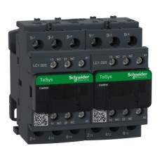 LC2D95P7 Reversing Contactor, TeSys Deca, 3P(3NO), AC-3, <=440V, 25A, 230V AC 50/60Hz coil, with electrical interlocking, screw clamp terminals